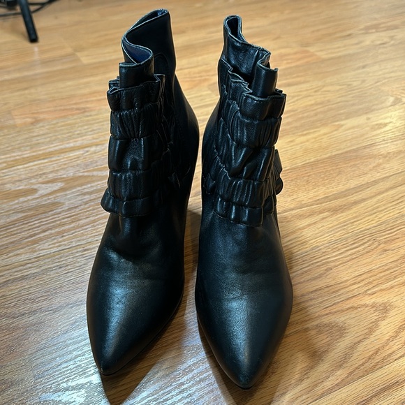 Hugo Boss Ruffle Ankle Boot - Picture 3 of 7